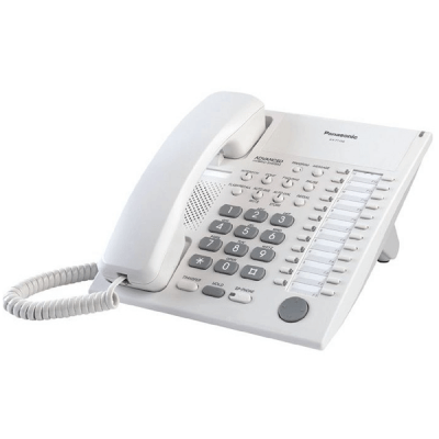 Panasonic KX-T7750E 12 key Telephone in White